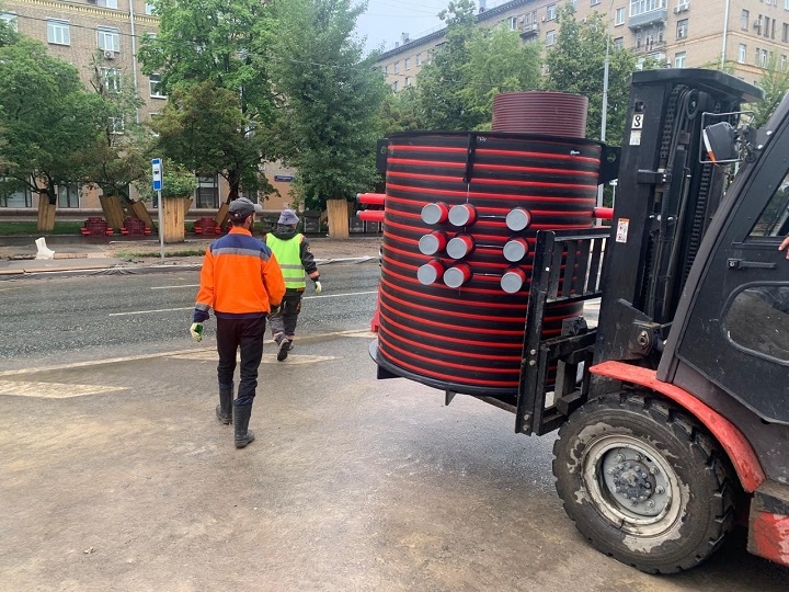 Благоустройство Волгоградского проспекта г.Москва;