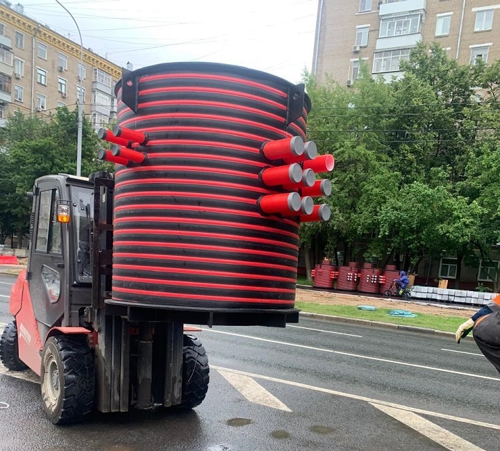 Благоустройство Волгоградского проспекта г.Москва;